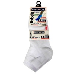 ATD CALZA RELAX ALTA 3PZ BIANCO S/M