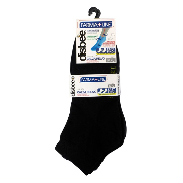 ATD CALZA RELAX ALTA 3PZ NERO M/L