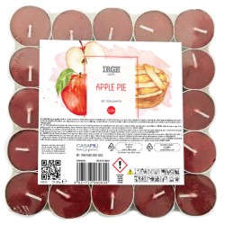 FBV CANDELA 25 TEALIGHTS APPLE PIE