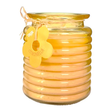 ABE CANDELA CITRONELLA 110GR VETRO ONDA