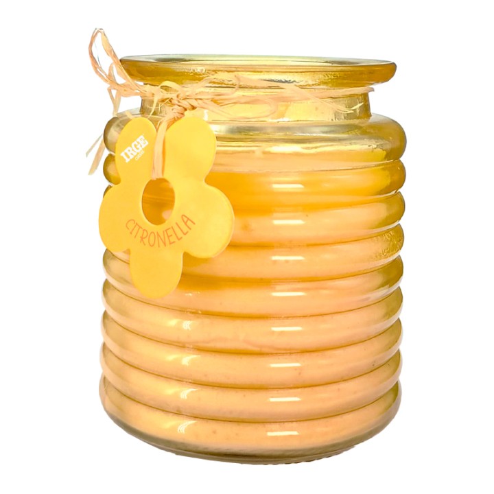 ABE CANDELA CITRONELLA 110GR VETRO ONDA