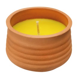 ABI CANDELA CITRONELLA TERRACOTTA 100GR