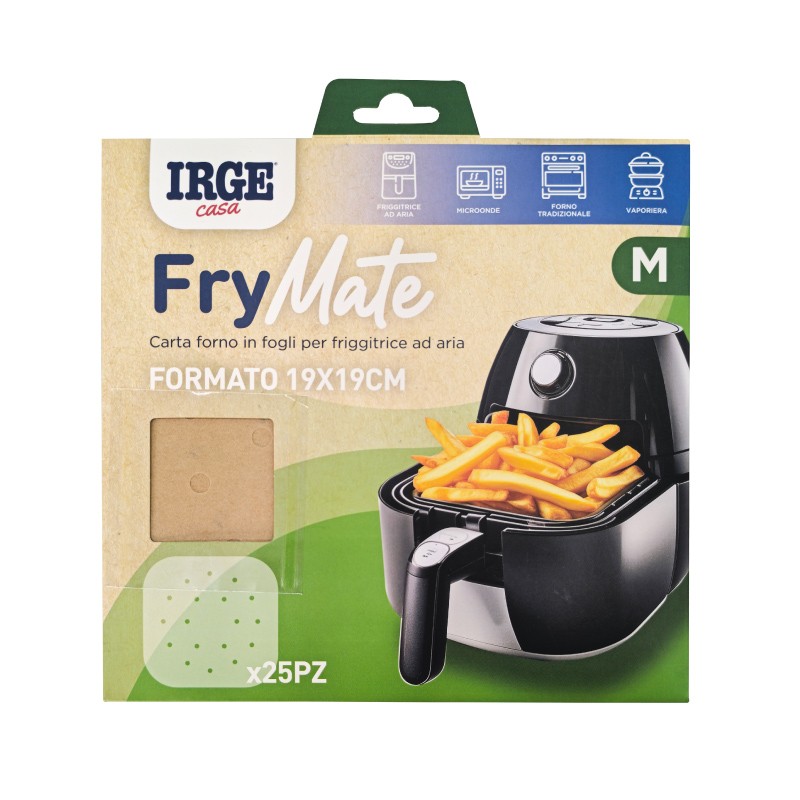 BHL CARTA FRIGGITRICE 19X19 25 PZ STESA