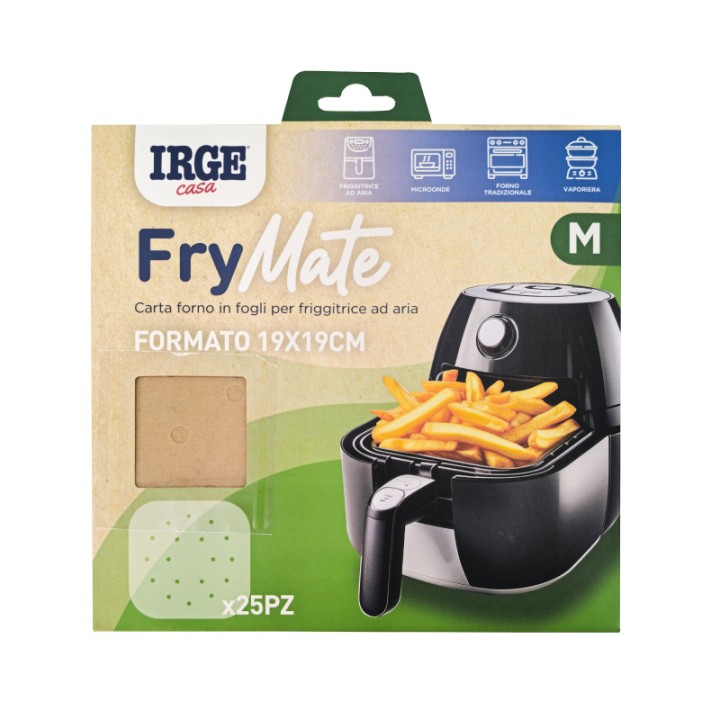 BHL CARTA FRIGGITRICE 19X19 25 PZ STESA
