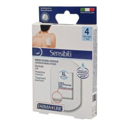 BMA CEROTT TNT ALTA PROT. XL 4PZ FARMAL TG.XL 7,5 X 5 CM