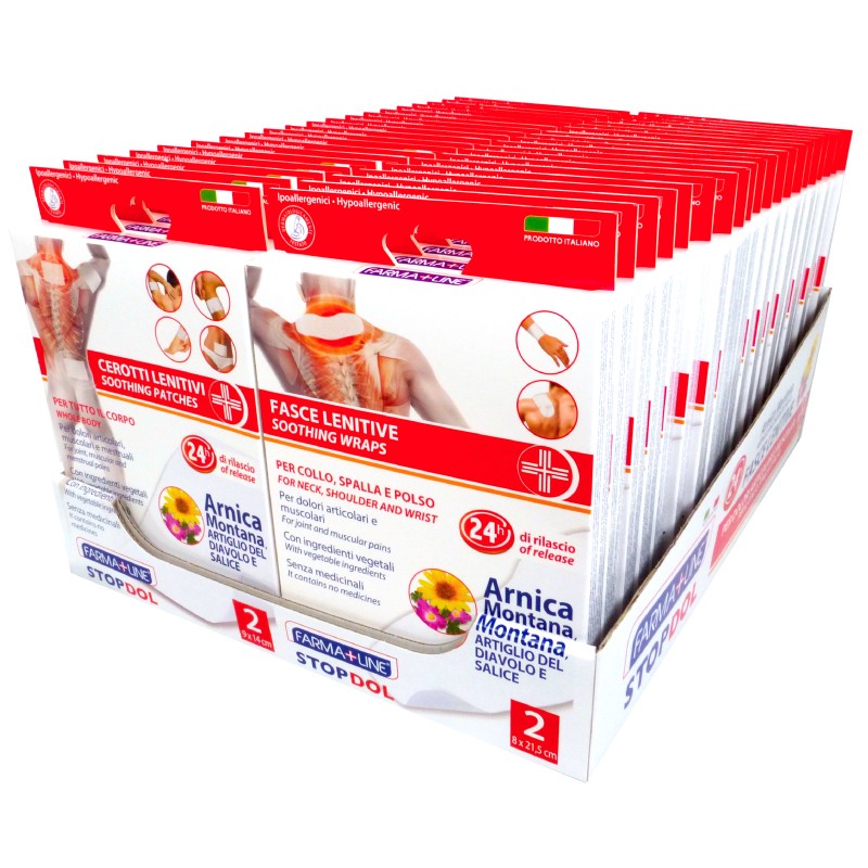 ABL EXPO CEROTTI+FASCE ARNICA 40PZ FARM