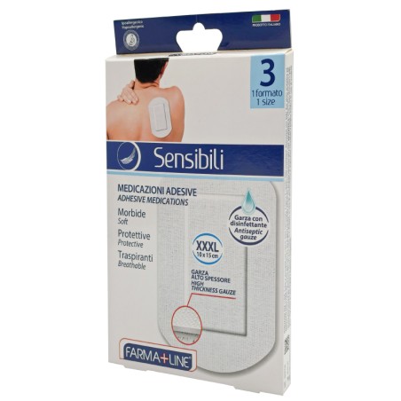 BMC CEROTT TNT ALTA PROT. XXL 3PZ FARMA XXXL 3 PZ 10X15 CM