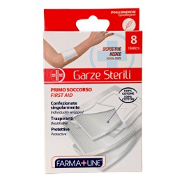 BMP COMPRESSE GARZA COTONE 18X40CM 8PZ