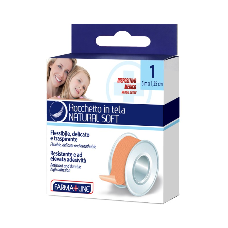 BMF ROCCHETTO TELA 5M x1,25CM FARMALINE
