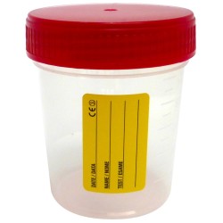 CAQ CONTENIT. STERILE URINE GRAD. FARMA TAPPO A VITE-SCALA GRADUATA