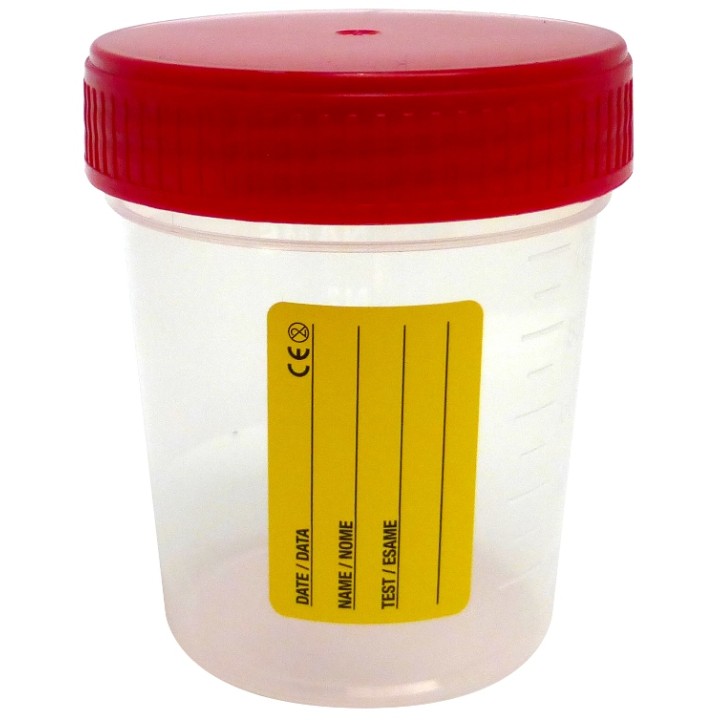 CAQ CONTENIT. STERILE URINE GRAD. FARMA TAPPO A VITE-SCALA GRADUATA