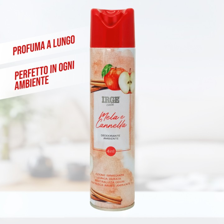 ABN DEO IRGE  300 ML MELA E CANNELLA