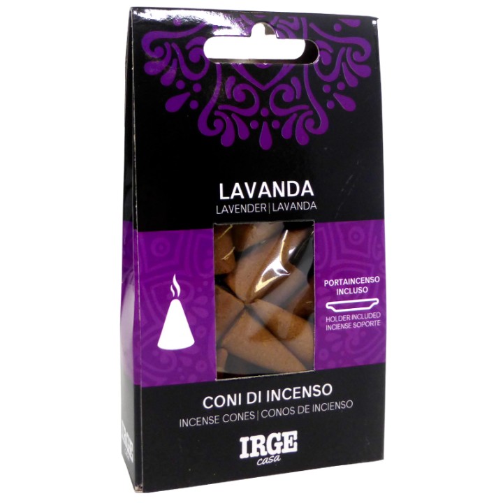 BMR CONO INCENSO 12 PZ LAVANDA