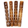 BME PORTA INCENSO LEGNO ARGENTO