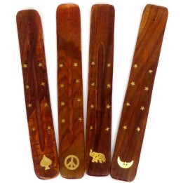BMI PORTA INCENSO LEGNO ORO