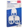 AAO GANCI ADESIVI PLASTICA 3PZ CLASSICO