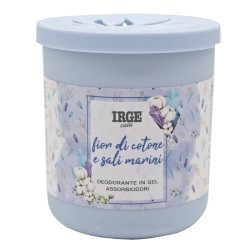 BHC GEL ASSORBIODORI 190GR BLU FIORI DI COTONE + SALI MARINI