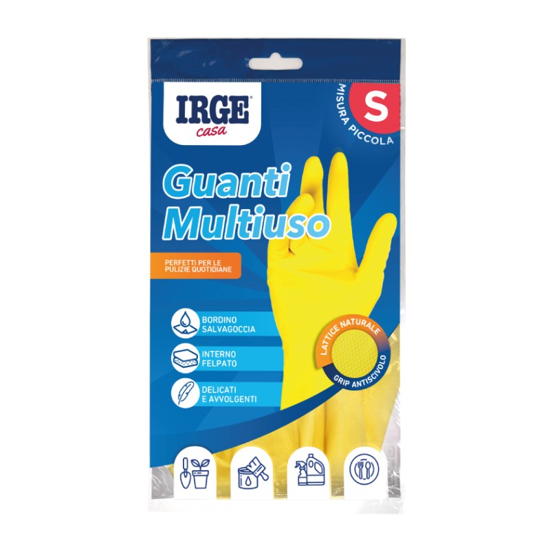 ADA GUANTI PIATTI ANTISCIVOLO IRGE S ATTENZIONE INNER CORRETTO 12PZ