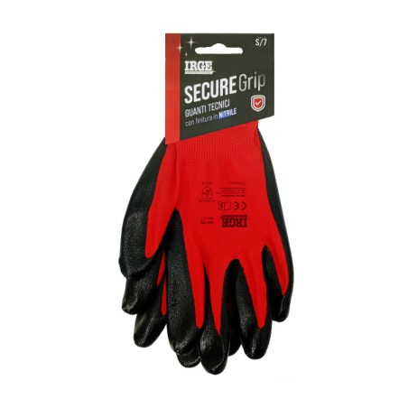 AAE GUANTI TEC.SECURE GRIP NITRILE S/7