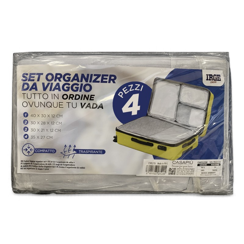 CDU SET ORGANIZER VIAGGIO 4PZ