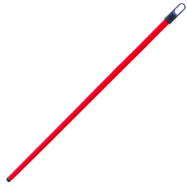 CDX MANICO MET. 120 CM.PLASTIF.ROSSO 0,23 SPESS D.21MM