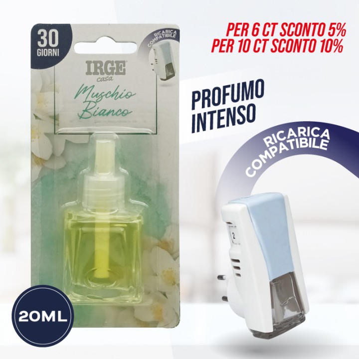 ABC DEO IRGE 20ML MUSCHIO BIANCO REFILL