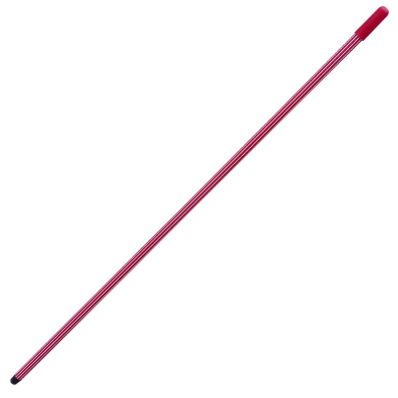 CFA MANICO MET. GOMMATO BICOLOR 130 ROS ROSSO 0,28 SPESS D.21MM
