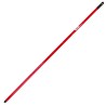 CDZ MANICO MET. 130 CM ROSSO ECO 0,25 SPESS D.21MM
