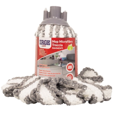 CAN MOP MICROFIBRA IRGE TRECCIA BICOLOR
