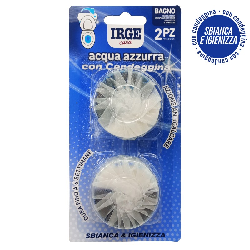 CAC DEO WC ACQUA AZZURRA 2PZ CANDEGGINA