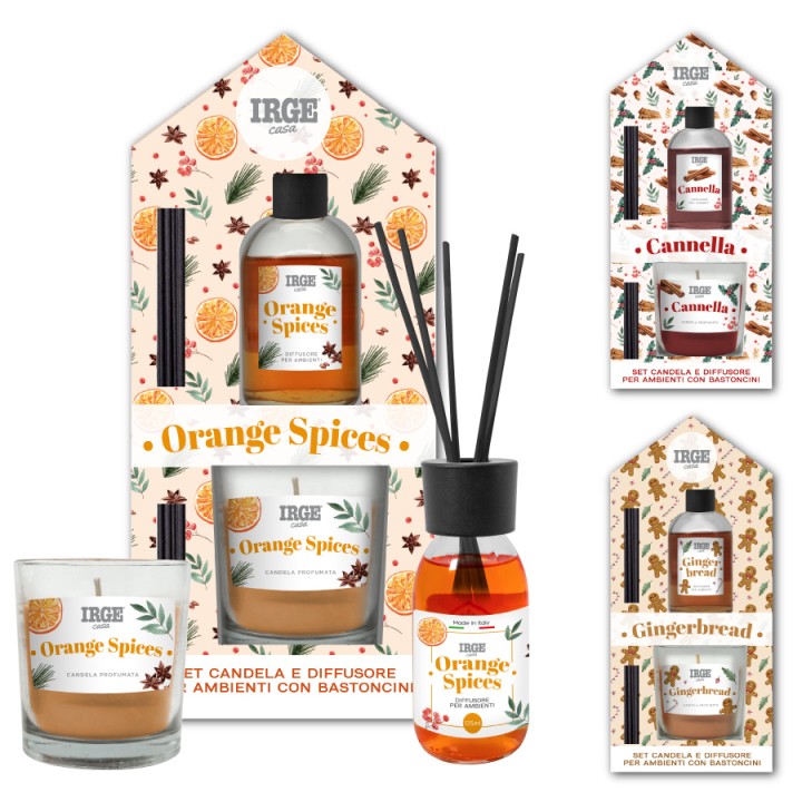 BYA CANDELA E DIFFUSORE 100 ML NATALE