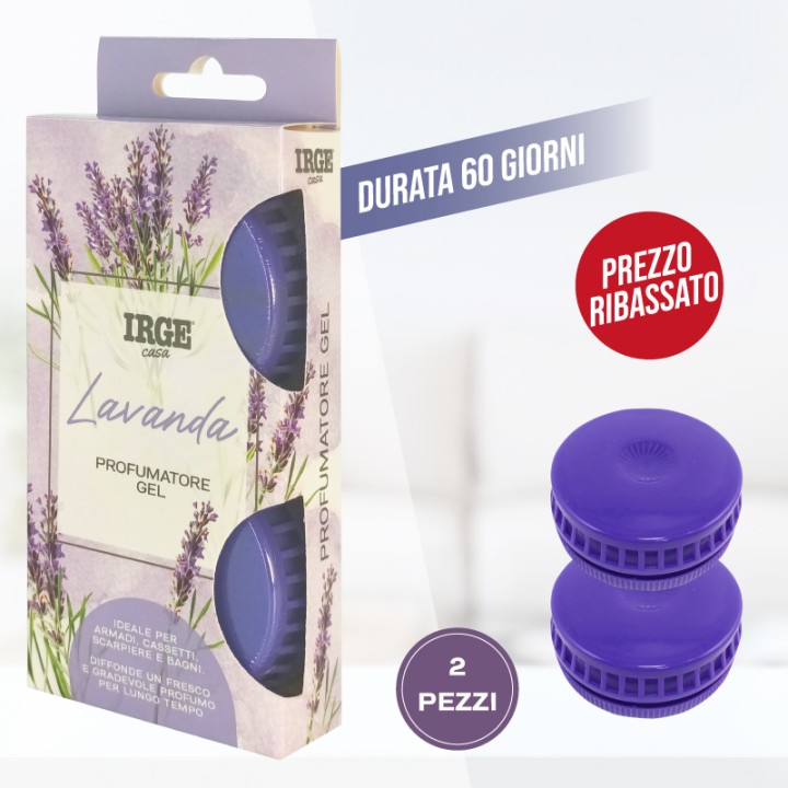 BMP DEODORANTE IRGE GEL 2 PZ LAVANDA