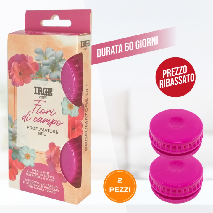 BMP DEODORANTE IRGE GEL 2 PZ BOUQUET