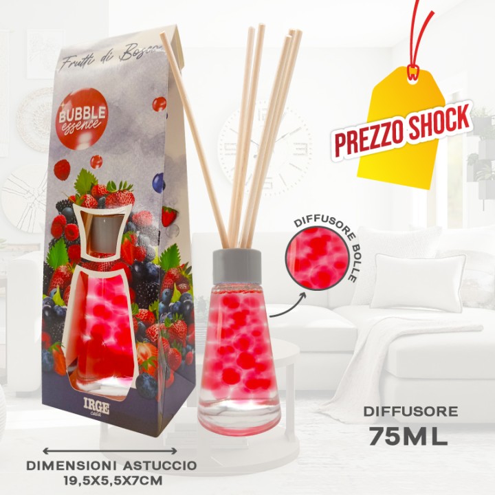 CDH DIFF BUBBLE 75ML FRUTTI DI BOSCO