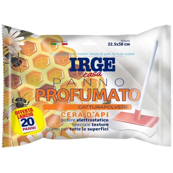 ABA PANNO CATTURAPOL. IRGE CERA API 20P MIS 22,5 X 38 CM
