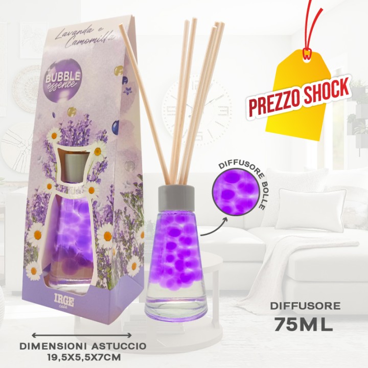 CDH DIFF BUBBLE 75ML LAVANDA E CAMOMILLA