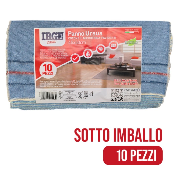 BMI PANNO COTONE 45X50CM IRGE URSUS 1PZ