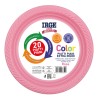 BME PIATTI PIANI ROSA 20 PZ