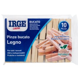 BNK PINZE BUCATO LEGNO IRGE 10PZ