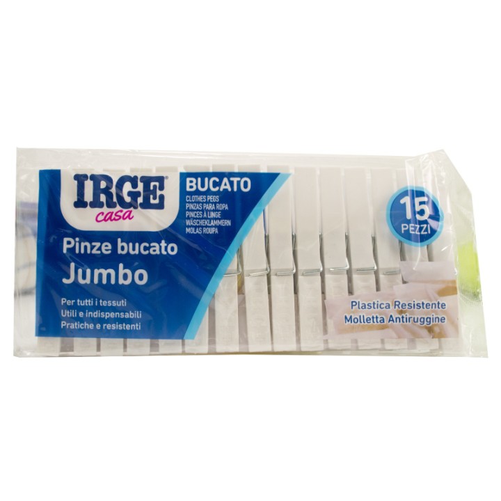 AAE PINZE BUCATO IRGE JUMBO 15PZ