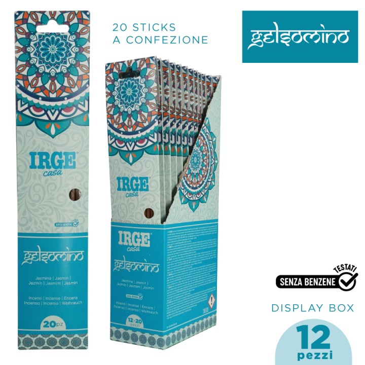 ADJ INCENSO GELSOMINO 20 STICK