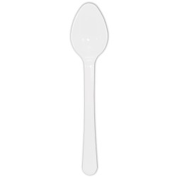 ADM CUCCHIAINO PP BIANCO 20 PZ