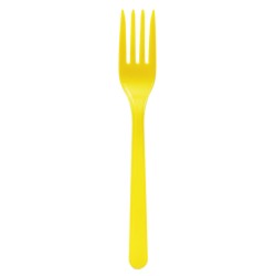 CAH FORCHETTA PP GIALLO 20 PZ