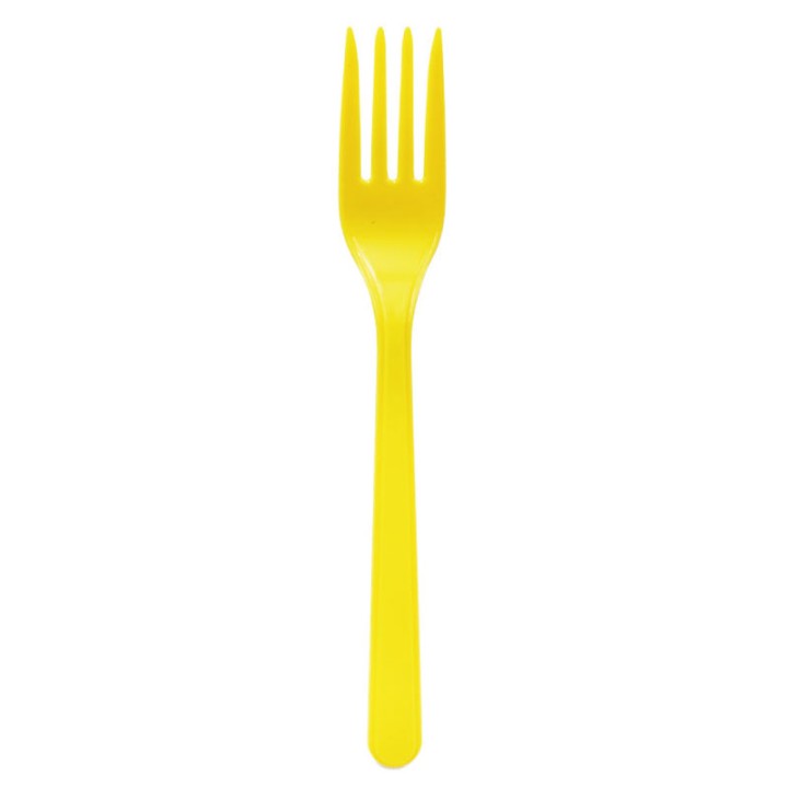 CAH FORCHETTA PP GIALLO 20 PZ