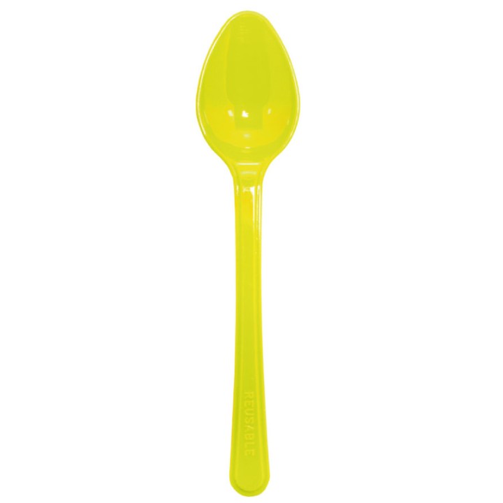 CAE CUCCHIAINO PP GIALLO 20 PZ