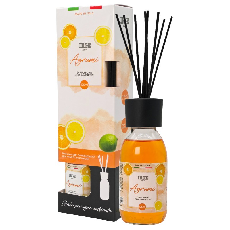 CDP DIFFUSORE IRGE AMB. 125 ML AGRUMI C/BASTONCINI
