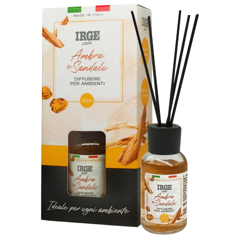 CDA DIFFUSORE AMB. 30 ML SANDALO C/BASTONCINI