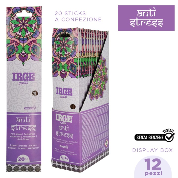 ADJ INCENSO ANTI STRESS 20 STICK