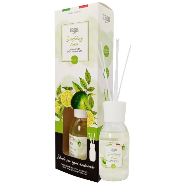 CDL DIFFUSORE IRGE 125 ML SPARKLING LIME C/BASTONCINI