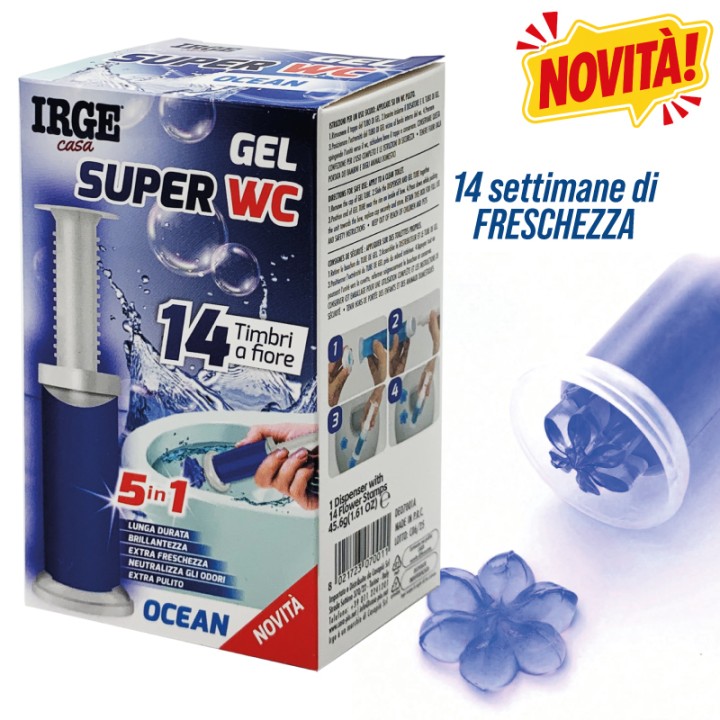 CAG DEO WC GEL 14 STAMPI OCEAN 45GR